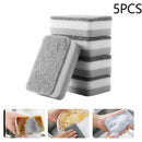 5PCS Strong Magic Sponge Cleaning Brush Dish Bowl Washing Sponge Kitchen ClS Hn