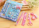 9in1 Learn Stationery Box Set Pencil Eraser Ruler Sharpener Kids Students Gift