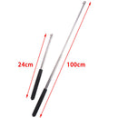 Professional touch 1meter head telescopic flagpole stainless professor pointer3C