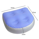 2PC Spa Booster Seat Hot Tub Cushion Pillow Pad Inflatable with Suction Cup Grip