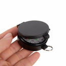 1Pc Plastic Compass Portable Folding Lens Military Compass For Outdoor Campin OZ