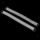 2PCS Charm Metal Chain Crystal Rhinestone Bikini Swimwear Connectors/ Buckle