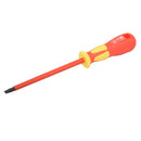 4Pcs Flat Insulated Screwdriver Made Of Steel Material Covered By Plastic