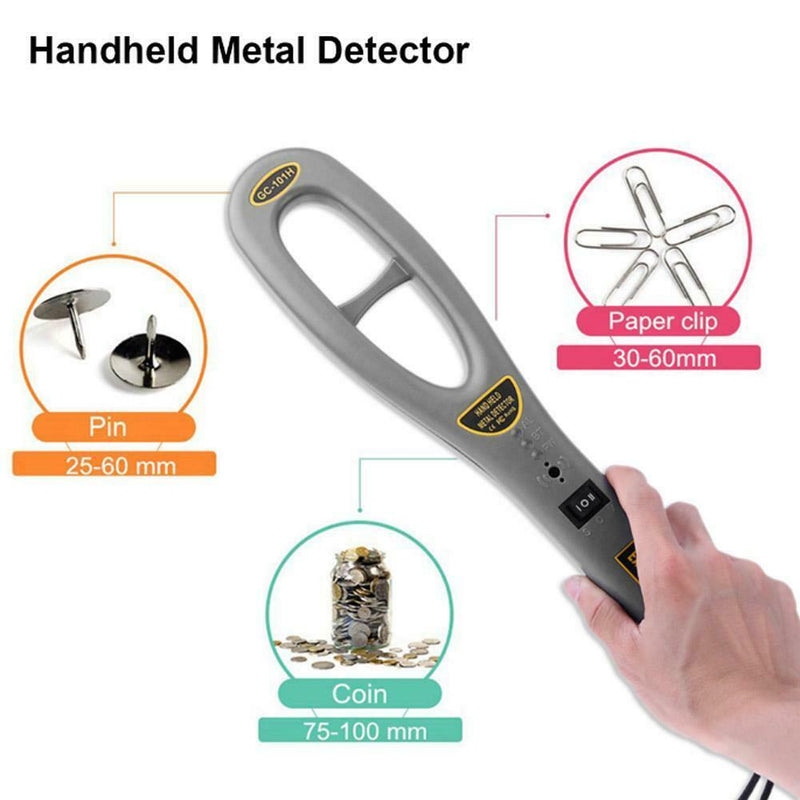 GC101H Handheld Metal Detector High Sensitivity Scanner Security Instrument