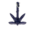 Solid Grapnel Folding Anchor for Kayak Fishing with Anti-rust Blue Coating