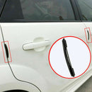 4Pcs Black Car Door Edge Anti-collision Protector Guard Scratch Strips Universal