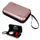 New Mini Suitcase Cosmetic Bag Women Travel Waterproof Toiletry Storage ABS