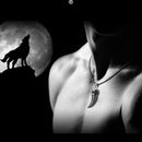Trendy Stainless Steel Domineering Wolf Tooth Shape Pendant Necklace Jewelry FT