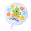 Spanish Happy Birthday foil Balloons Cartoon Cactus for Birthday Party Decor LJ