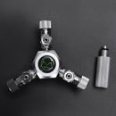 Aquarium Fish Tank 3 Way Air Pump Co2 Regulator Solenoid Cylinder Splitter