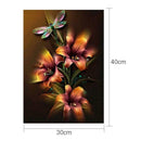 5D DIY Full Drill Diamond Painting Blooming Flowers Cross Stitch Embroidery