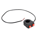 7/8" Motorcycle Handlebar Headlight Electric Switch ON OFF Fog Lamp