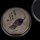 2020 Year of the Rat Commemorative Coin Chinese Zodiac Souvenir Coins Collect 3C