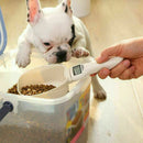 Pet Dog&Cat Food Measuring Spoon Weighing Scale Cup Portable Feeding Bowls G7X8