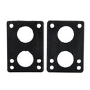 2pcs 0.24"/6mm Soft Skateboard Riser Shock Pads Longboard Shock pads Supplies Z