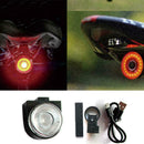 100 Waterproof Bicycle Smart Brake Light LED USB Bike Rear Tail Light Z1B6