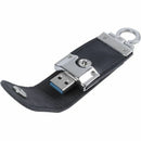 Black USB3.0 Business Leather Flash Drive Memory Stick U-Disk (32GB) V4Z4