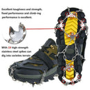 Ice Cleats For Women Men, 19 Snow Spikes Ice Crampons For Walking, Jogging,