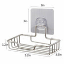Soap Dish Holder for Bathroom Shower Wall Mounted Self Adhesive Nail Free N