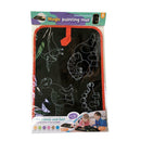 Portable Soft Double-sided Graffiti Draw Mat Water Chalk DIY Paint Pad Gift