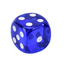 100Pcs/Bag 14Mm Colorful Dice Transparent Dices For Game Bar Playing Game S Y2A6