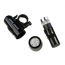 New Black Bike Bicycle 5 LED Power Beam Front Head Light Torch Lamp
