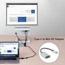 USB Type C to Mini DP Adapter 4K 60Hz Converter Cable for Laptop Phone