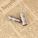 2Pcs F Type Male Plug Connector Socket to RF Coax TV Aerial Male AdapterB Gn