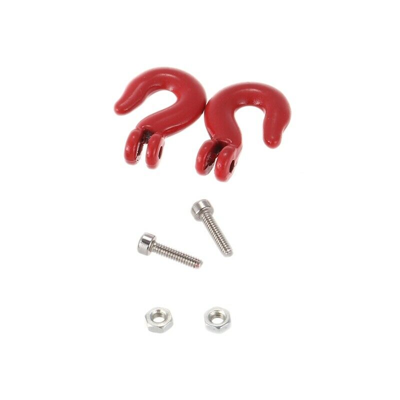 1/10 RC car Crawler Steel Tow Rope with Hooks for SCX10 Wraith Axial D90 To H2P1