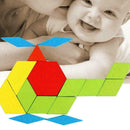 Creative Puzzle Box Wooden Blocks Montessori Kids Toys Dissection Shapes Ga D2E6