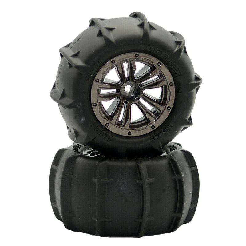 2pcs RC Car Plastic Wheel Tires 85mm for for Xinlehong Q901 Q902 DIY Part