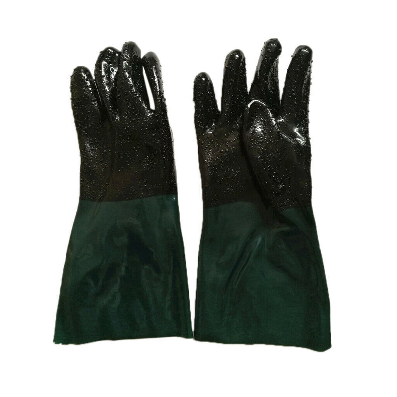 48cm Gloves for  Sandblasting Sand Blast Blaster PVC Protection