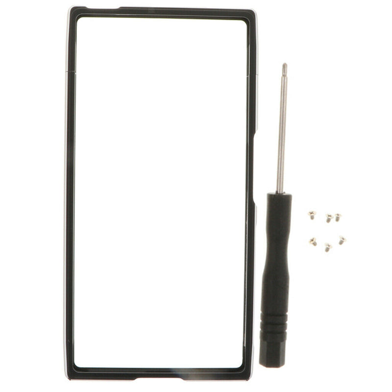 Durable Aluminum Metal Bumper Frame Border Cover Case  Black