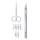 7x Complete Vinyl Weeding Craft Basic Tool Kit for Lettering Card Making Set