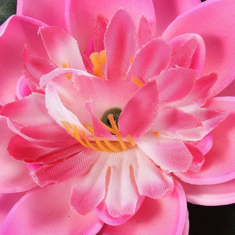 Foam Lotus Floating Water Plant Aquarium Fish Tank Garden Decor Ornament,PinN9F4