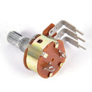5PCS WH148 Single Potentiometer 500K Potentiometer With Fine B500K Switch LJLJ