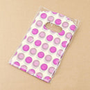 100 Pcs Beautiful Gift Bag Shopping Bag Mixed Pattern Plastic 14X9CM Z