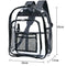 Heavy Duty Clear Backpack,Security Transparent School Backpack,See Through  P2D2