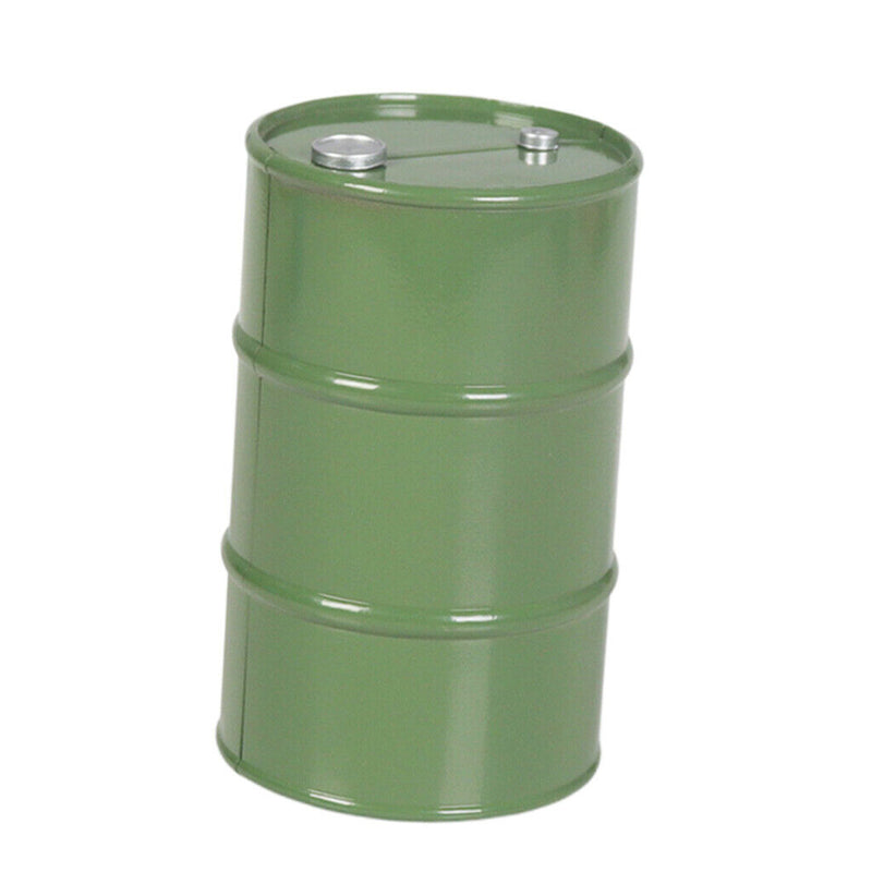 Oil Drum for 1/10 SCX10 90047 CC01 D90 D110 TF2 Traxxas TRX4 KM4 Green