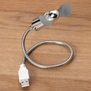 Mini USB Fan Flexible USB Cooling Fan With Switch For Notebook Laptop Compu V6I5