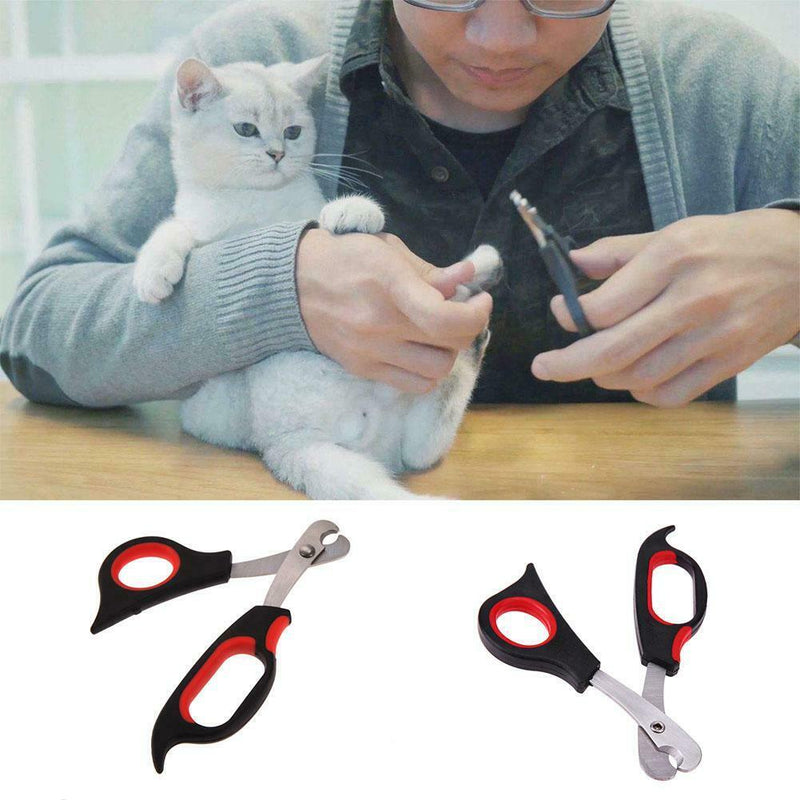 Stainless Steel Pet Dog Cat Nail Clippers Trimmer Scissors Grooming for Nai