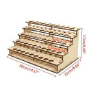 Paint Bottles Rack DIY Paint Brushes Display Rack Storage Stand,Painting Br