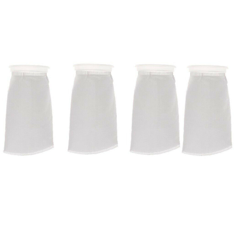 4 Pcs Aquarium Filter Bag 100um/150um Aquarium Felt Filter
