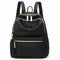 Casual Oxford Backpack Women Black Waterproof School Bags for Teenage Girls M9S2