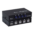 USB 2.0 4 Ports Sharing Switcher Selector Adapter Box Hub for PC Scanner