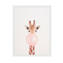 Abstract Art Unframed Picture Wall Picture Art Painting - Animal Blow Bubble