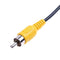 27cm 3.5mm Female Audio Port to RCA Male Plug Adapter Connector Cable Wire A#S