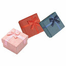 5PCS Paper Package Bowknot Jewelry Necklace Bracelet Earring Ring Gift Box