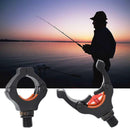 Black Magnet Fishing Rod Pod Grip Stand Rack Holder Head Rest Bracket Head NEW