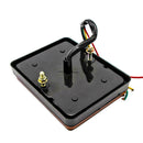 1 Pair Car Truck 8LED Tail Warning Lights Rear Lamps Waterproof Tailights A